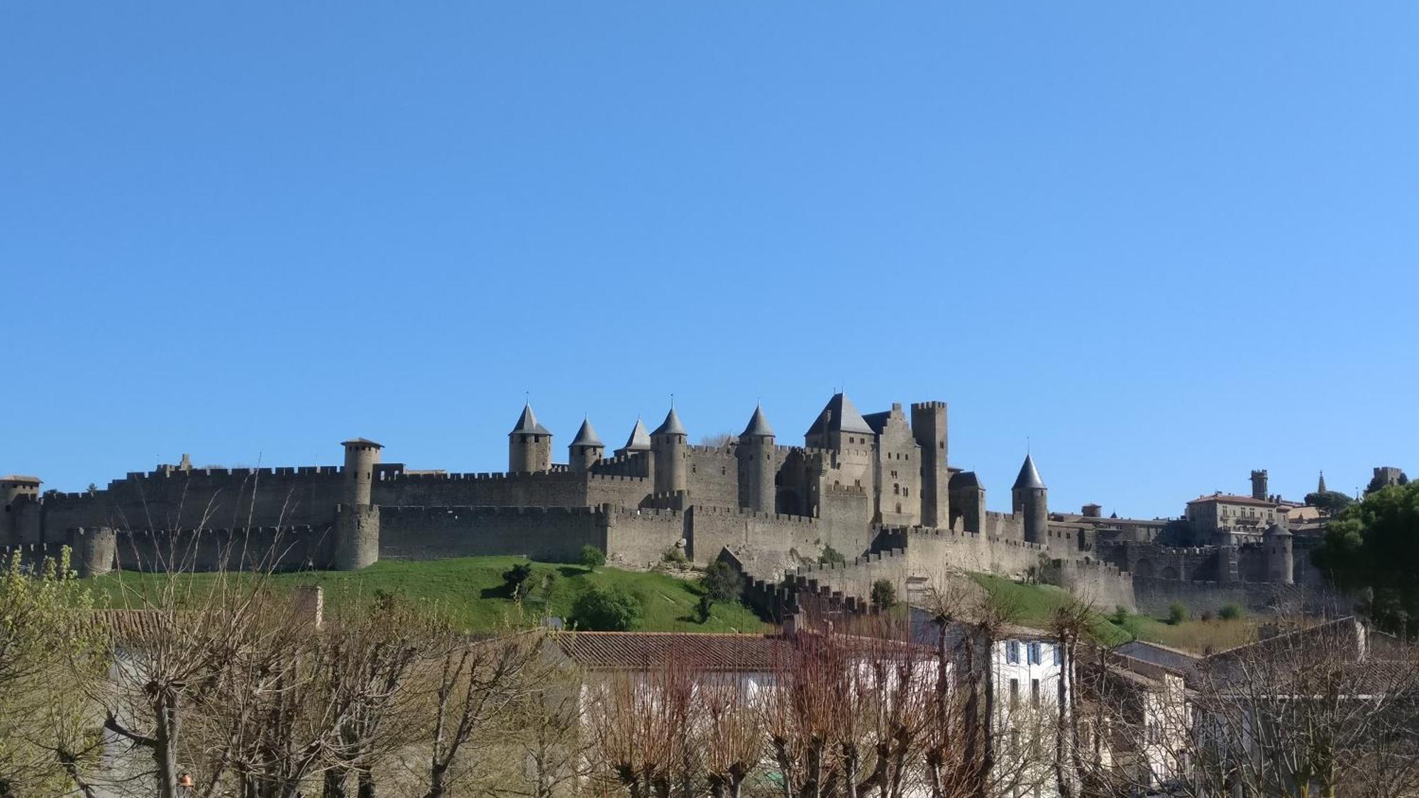 Le Clos Margaux - Vue Cite Medievale - 3 Chambres Carcassonne Luaran gambar