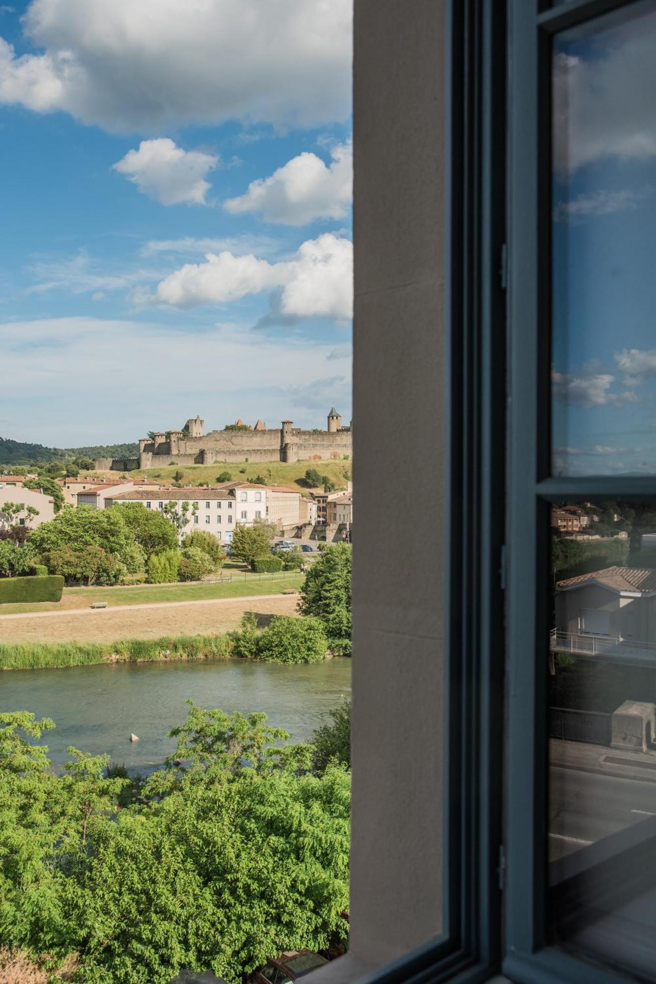 Le Clos Margaux - Vue Cite Medievale - 3 Chambres Carcassonne Luaran gambar